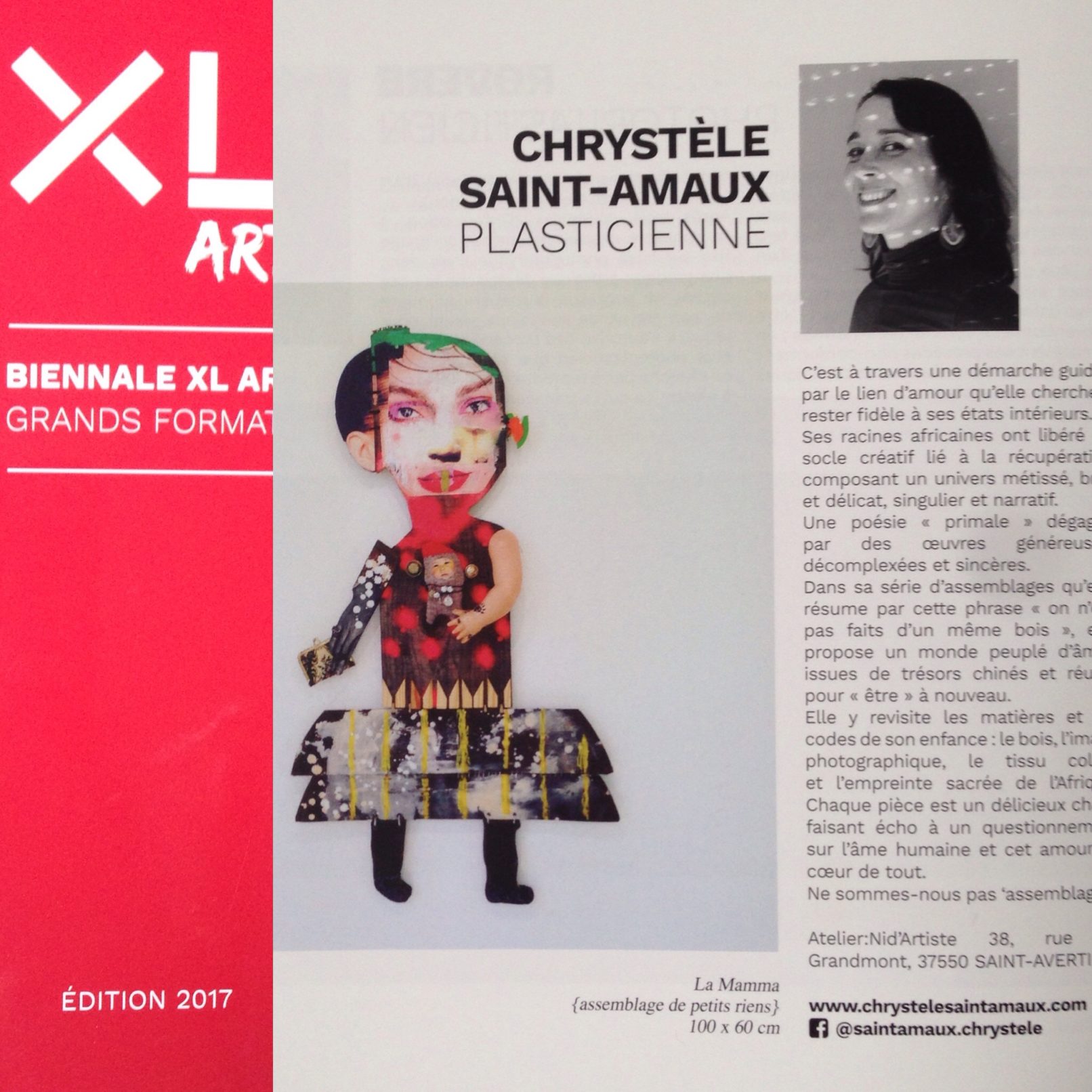 XL ART, Biennale Art Contemporain en Touraine, catalogue de l