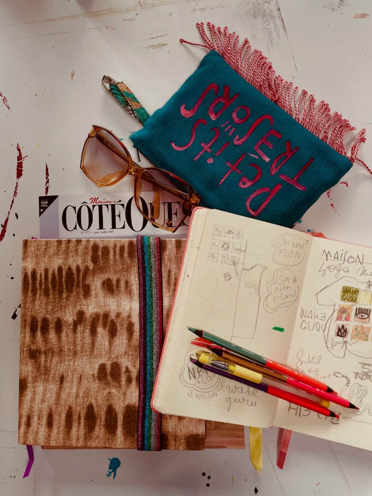 Mon bureau qui reflète cet été entre moments de détente et de travail ! Toujours quelques touches de créativité pour garder l’inspiration !
#maisontokoto #artetartdevivre #maisondestyle #art #artisticlifestyle