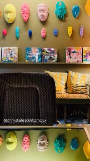 C’est exactement là où l’on a besoin d’être 🌈 la Maison Tokoto 🏡 Merci à tous mes soutiens de contribuer à déployer cette magie et plus spécialement à mes Fées @aurelie_fischer_archi et @cacogitedanslaboite 😉 
#maisontokoto #art #lifestyle #inspiration #colortherapy #artcontemporain #touraineloirevalley #decoration #style #styleaddict